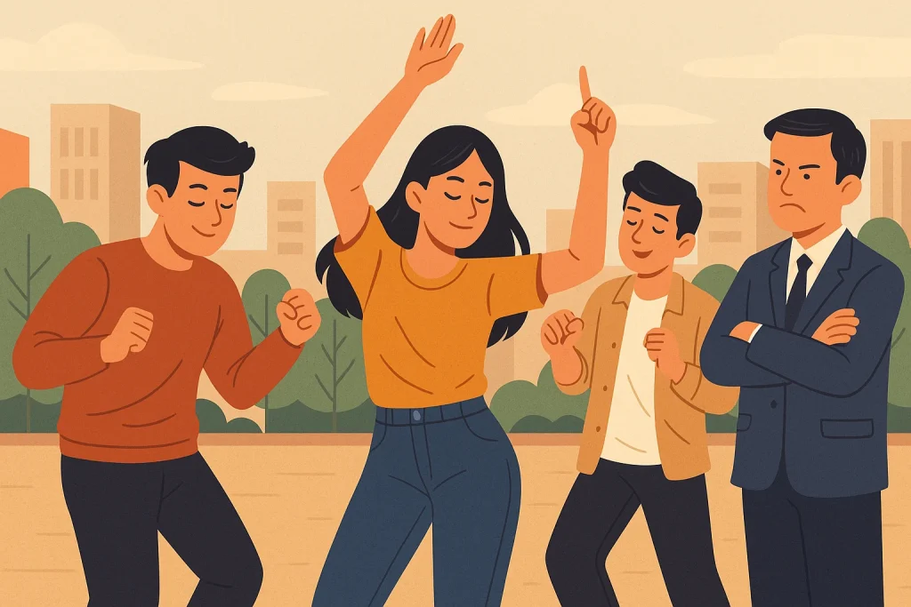 Tren Joget Velocity dan JJ di Sembarang Tempat: Bebas Ekspresi atau Bebas Aturan?
