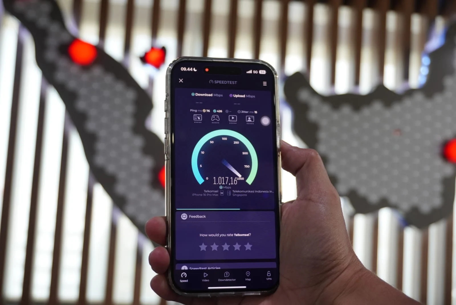Batam Diselimuti Jaringan 5G Super Ngebut dari Telkomsel