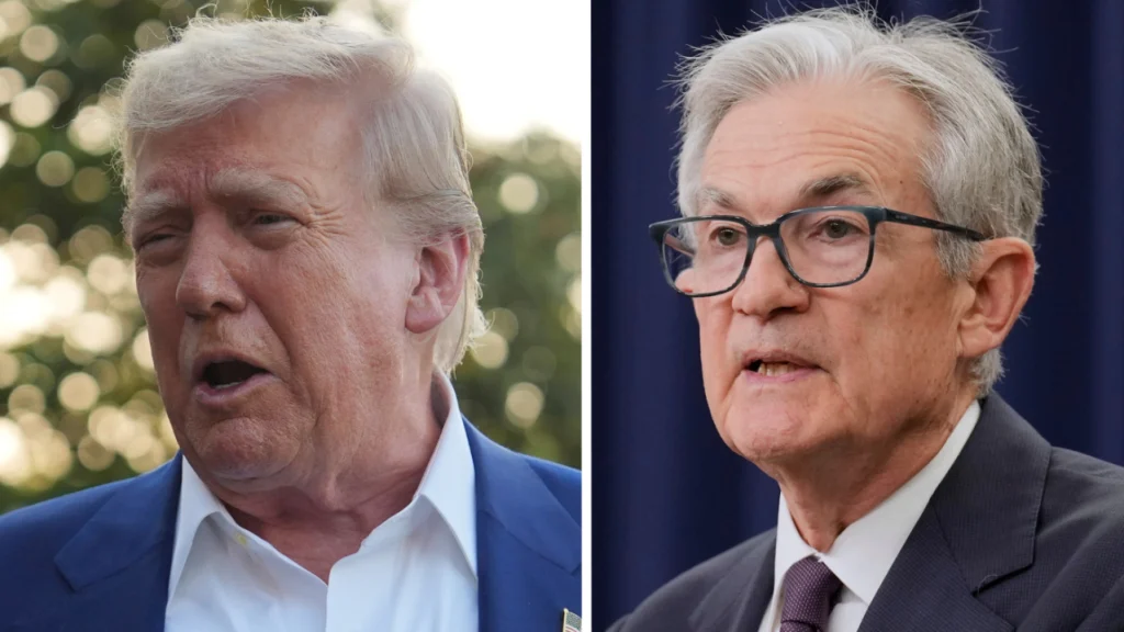 Jerome Powell, yang dianggap oleh Trump keras kepala dalam mempertahankan kebijakan suku bunga.