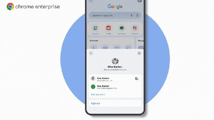 Chrome di iOS Kini Bisa Pisahkan Akun Pribadi dan Kerja