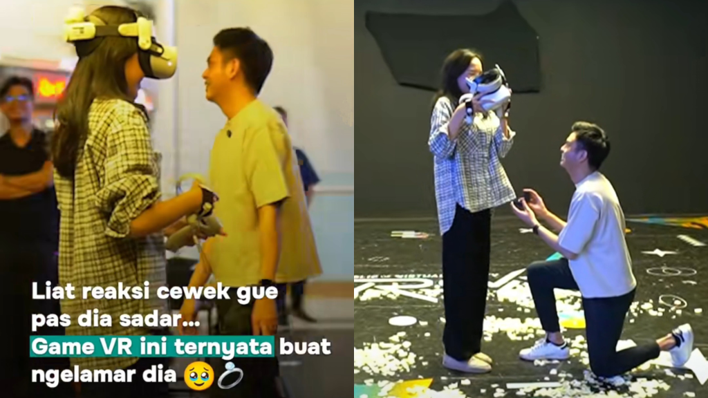 Pria ini Buatkan Game VR untuk Lamar Sang Kekasih