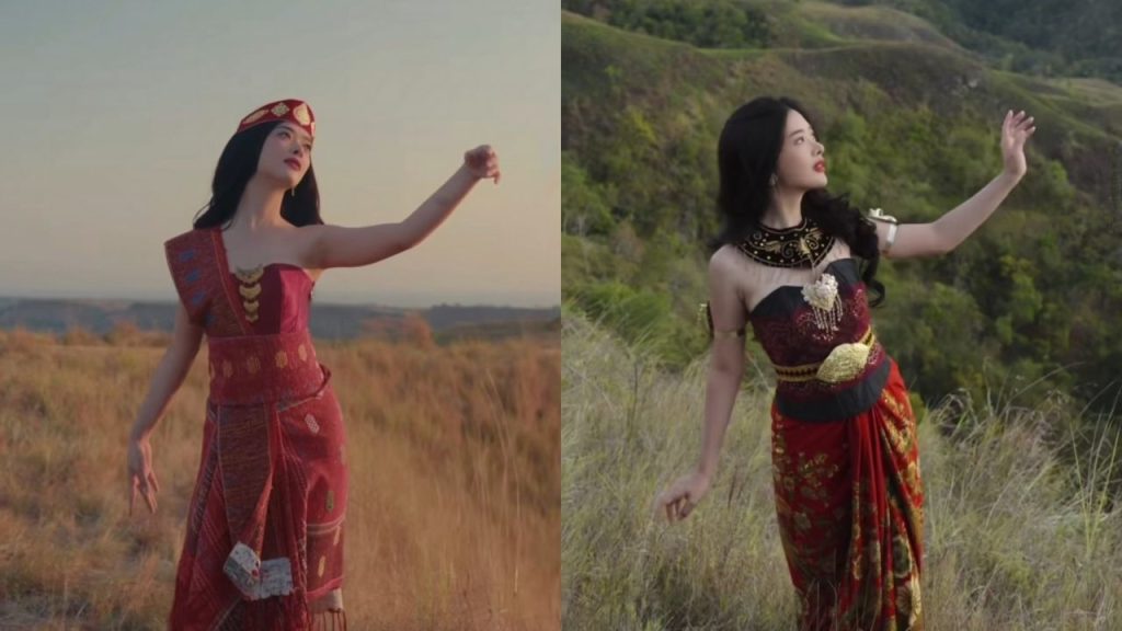 Dara Sarasvati Rayakan HUT RI ke-80 Tahun dengan Pakai Baju Adat dari 38 Provinsi