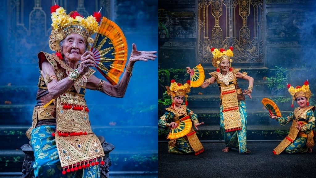 Tak Lekang Usia, Gusti Ayu Masih Menarikan Legong Bali di Usia 106 Tahun (Instagram/@@taniachatterjee.official)