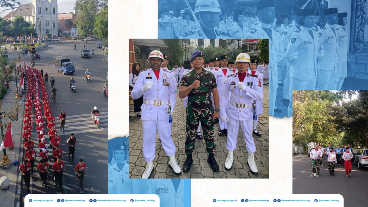 Pemkot Malang Apresiasi Tim Pelatih Paskibraka, Penopang Sukses Upacara HUT RI ke-80