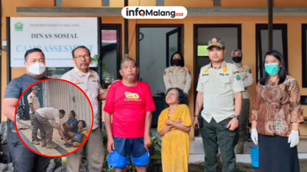 Satpol PP Kota Malang Tindaklanjuti Pengemis Lansia di Jl. Zainul Arifin yang Meresahkan Warga