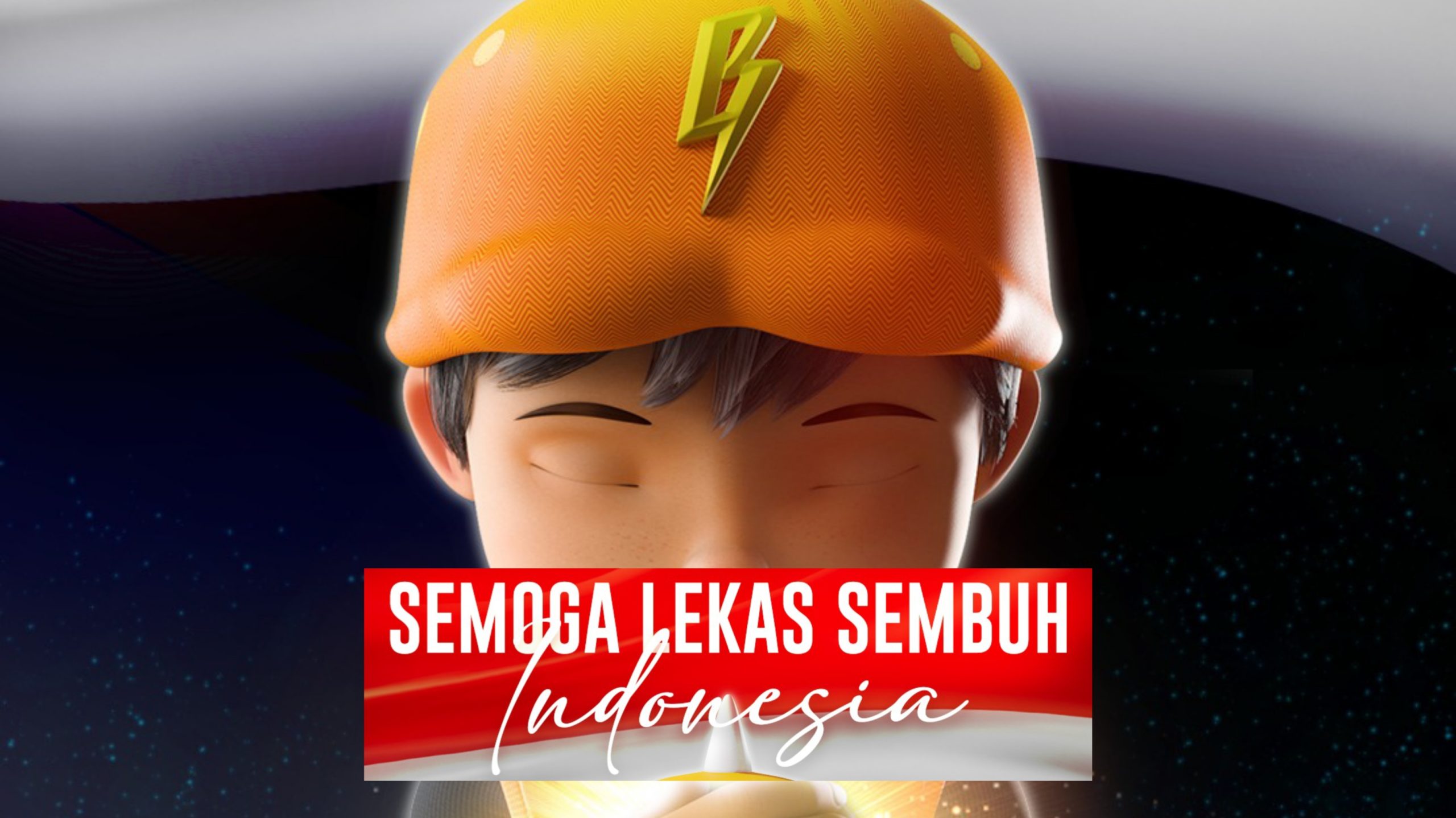 Boboiboy Doakan Indonesia Agar Segera Sembuh dan Aman (Instagram/@boboiboy)