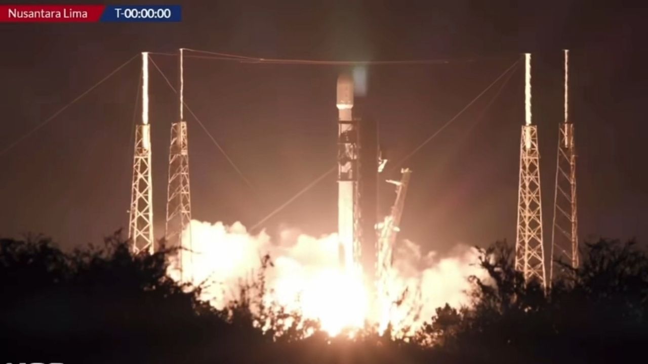 Indonesia Ukir Sejarah, Satelit Nusantara Lima Resmi Mengangkasa