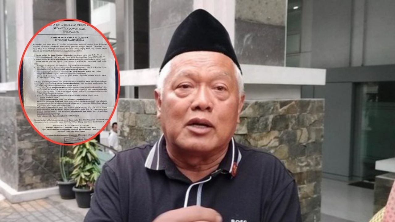 Warga RT 09/RW 09 Joyogrand Kavling Depag Sepakat Minta Eks Dosen UIN Angkat Kaki