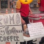 Karyawan SPBU Shell di Bintaro Berjualan Es Kopi di Tengah Ancaman PHK (TikTok/@dxxxmaulati)