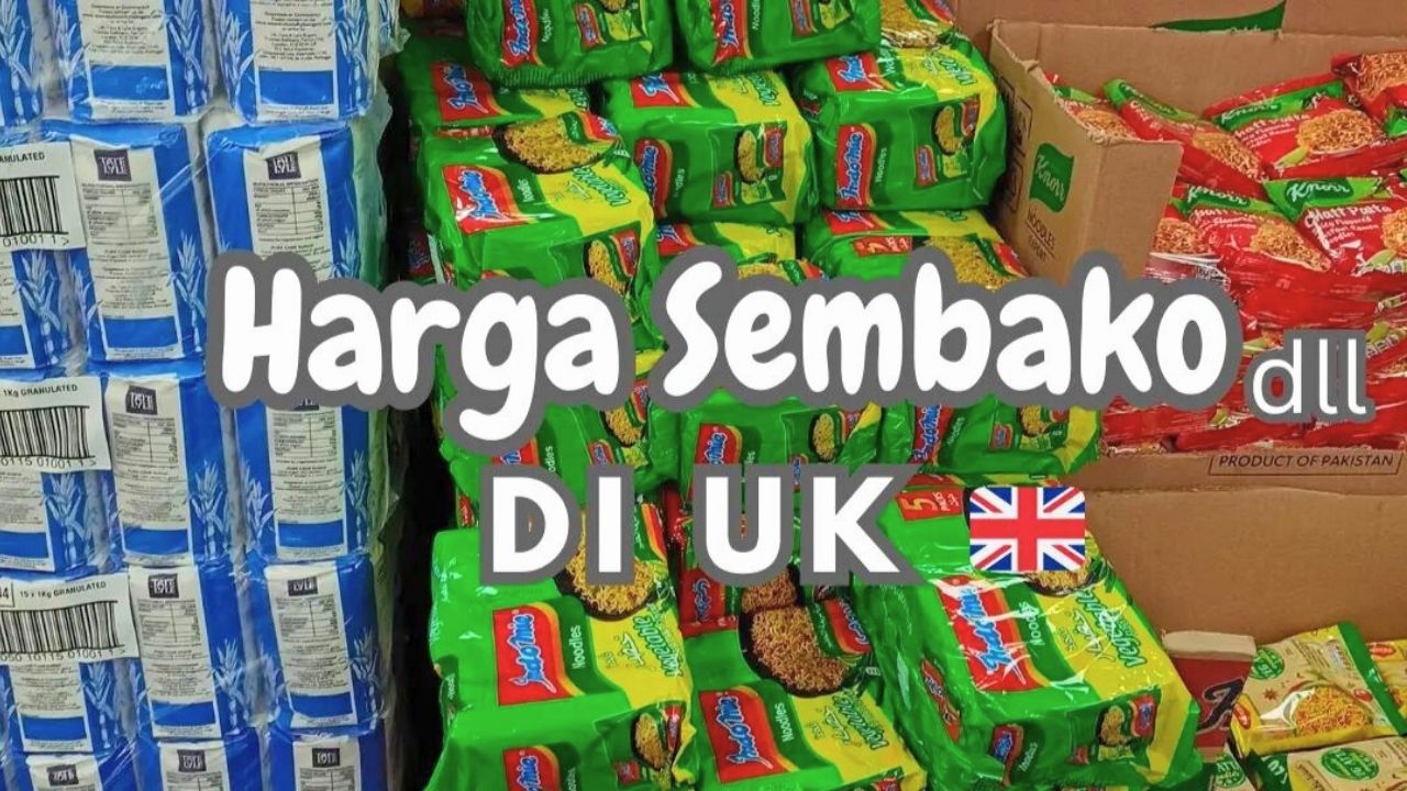 Netizen ini Spill Harga Sembako di UK, Hampir Sama dengan Indonesia? (TikTok/@imbelliana)