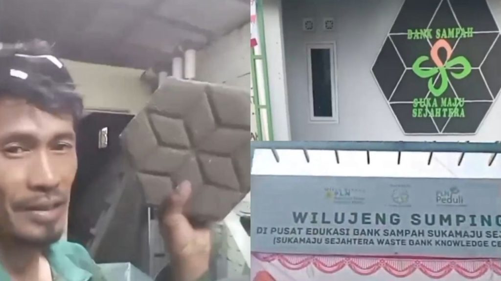 Inovasi Paving Block Plastik Warga Jatim Lolos Uji Lab, Tapi Tak Dilirik Pemerintah (TikTok/@toni.ban.bar)