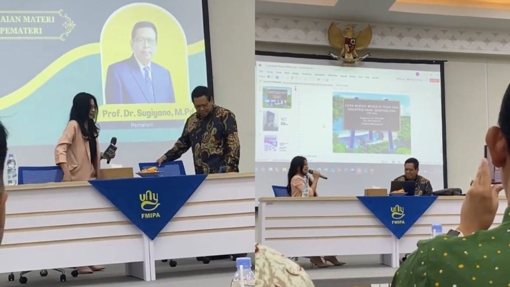 Prof. Sugiyono, Sosok Legendaris di Balik Kutipan Skripsi Mahasiswa Indonesia (TikTok/@qqajaa)