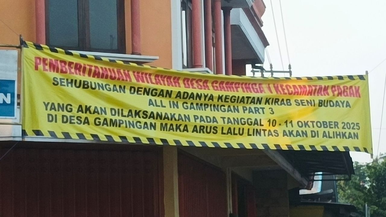 Kirab Seni Budaya All In Gampingan Part 3 Digelar 10–11 Oktober, Arus Lalu Lintas Dialihkan (Foto by: Dicky Wicaksono)