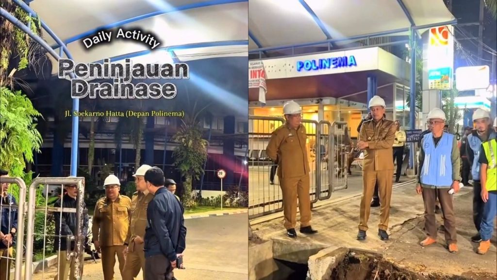Wali Kota Malang Tinjau Langsung Pengerjaan Drainase Suhat