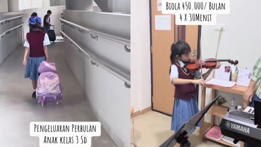 Seorang Ibu Ungkap Rincian Pengeluaran Anak SD, Bikin Netizen Terkejut (TikTok/@fka28_)
