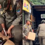 Satpol PP Kota Malang Lakukan Pengawasan Minuman Beralkohol di Jl. Muharto Kota Malang (Instagram/@trantibum.malangkota)