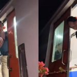 Momen Langka, Pria Ini Jajan Ketika Kereta Api Tak Sengaja Berhenti Dekat Rumah (TikTok/@anggaketipungreal)