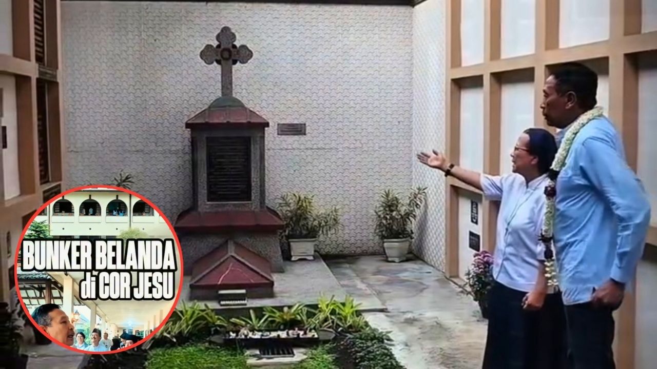 Ada Bunker Belanda di Cor Jesu? Begini Penjelasan Wali Kota Malang (Instagram/@wahyuhidayatmbois)