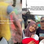Pulang dari Rumah Sakit Naik Becak, Wanita Ini Menangis Ketika Lihat Bapak Tukang Becaknya Kehujanan (TikTok/@ameliaalfarghani)