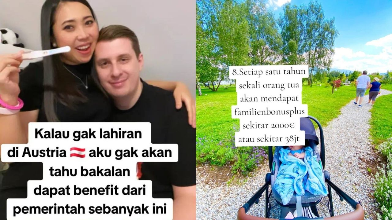 Cewek Ini Spill Pengalaman Lahiran di Austria, Tak Sangka Dapat Banyak Benefit dari Pemerintah (TikTok/@mommy.max.luger)