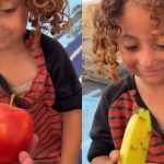 Momen Haru Ayah Ini Bawa Buah yang Lama Tidak Dilihat Anaknya Sejak Blokade Gaza (Instagram @sana_aljamal82)