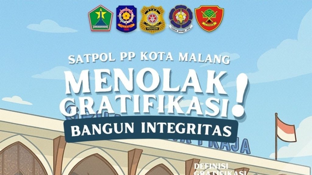Satpol PP Kota Malang Tegaskan Komitmen Tolak Gratifikasi (Instagram/@satpolpp.malangkota)