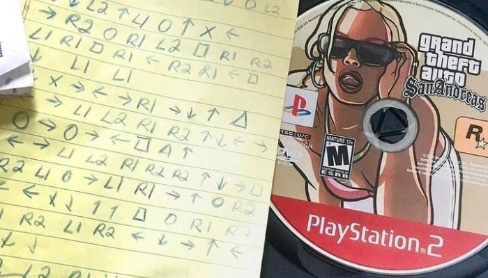 Cheat GTA PS2