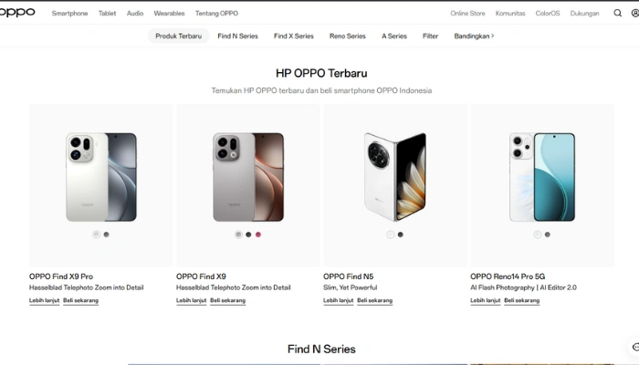 Handphone Oppo Terbaru