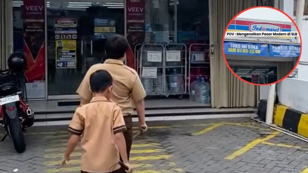 Momen Haru Guru Ini SLB di Yogyakarta Ajak Murid Belajar di Luar Kelas (TikTok/@nickita.kiki)