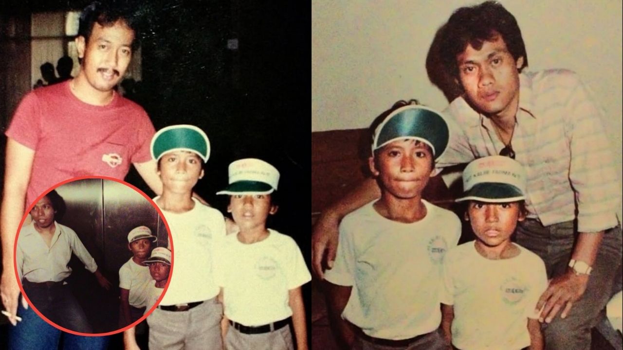 Desta Bagikan Kenangan Foto Bareng Warkop DKI Saat Kecil, Kini Main Film Jadi Dono (Instagram/@desta80s)