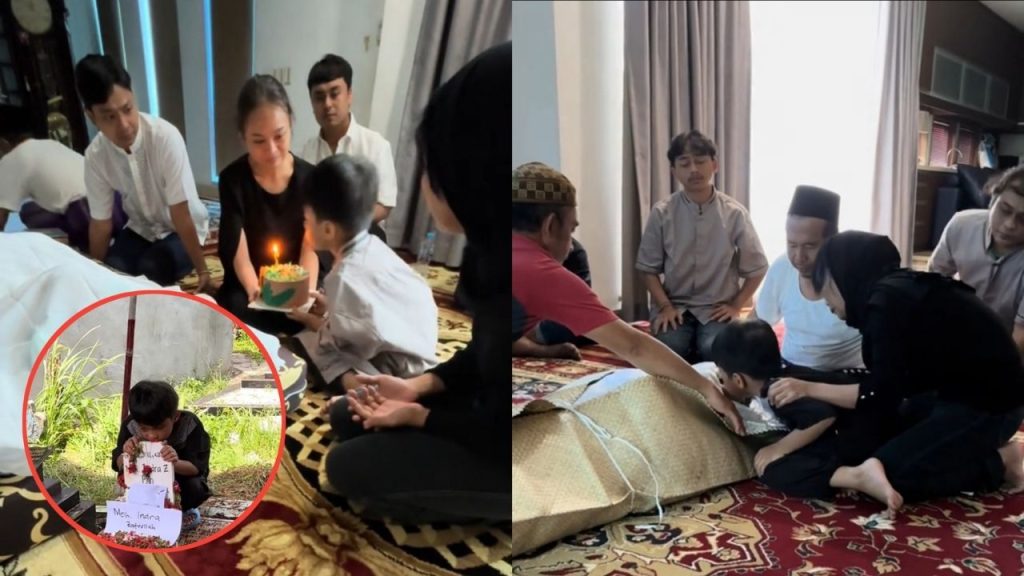 Ulang Tahun Berubah Duka, Ayah Meninggal Dunia di Hari Ulang Tahun Anak (TikTok/@ms.erna17)