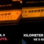 Detik-Detik Driver Ojol Ini Menamatkan Speedometer Motornya hingga Kembali ke Angka Nol (TikTok/@boy_j3k)