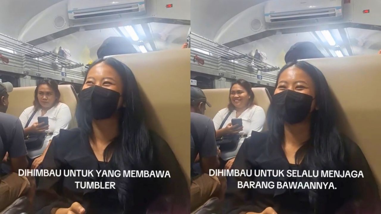 Usai Viral Kasus Kehilangan, Petugas KAI: Jangan Sampai Tumbler Tertinggal (TikTok/@picipio)